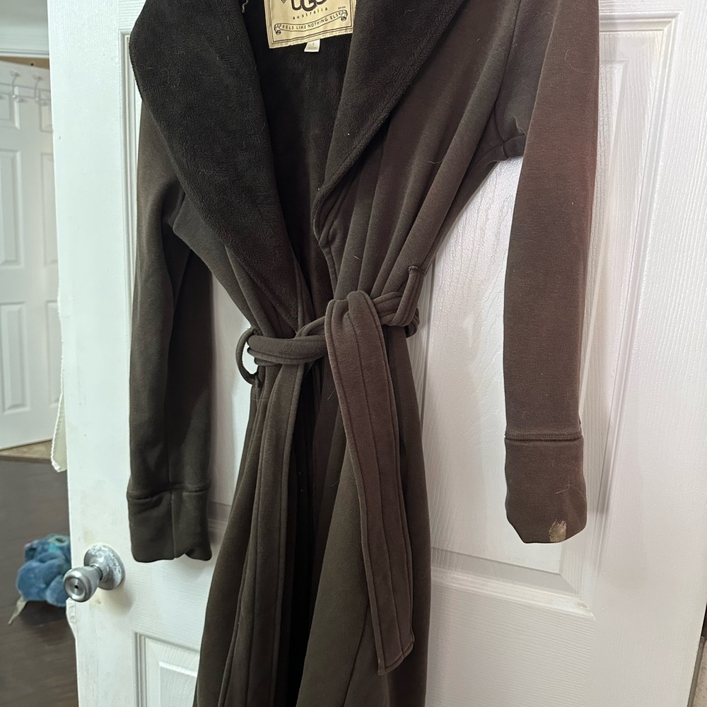 Ugg A line Belted Brown Robe
